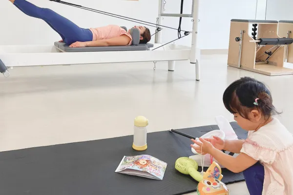 子連れピラティス